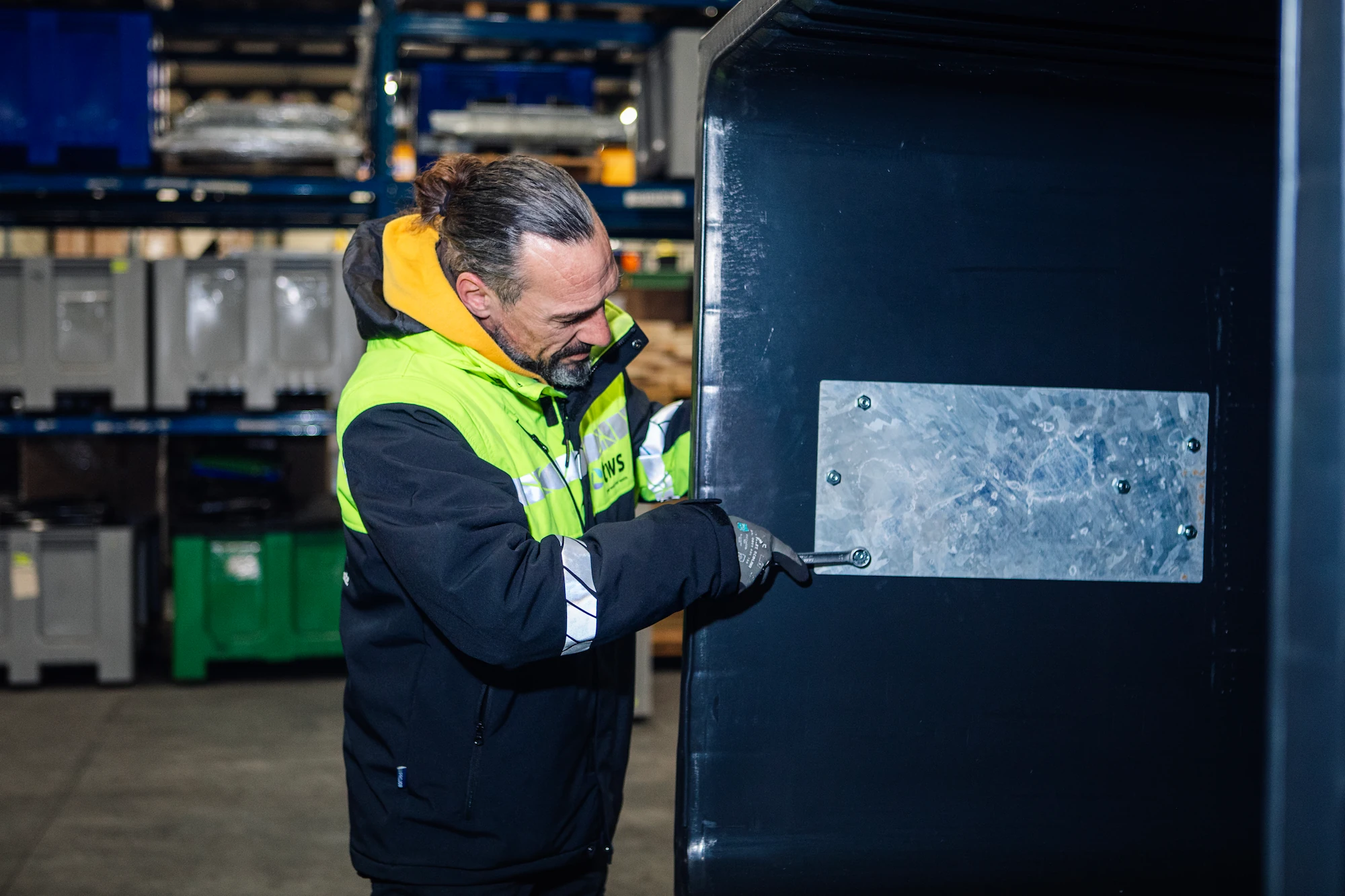 Service in de afvaloplossingen van TWS Benelux