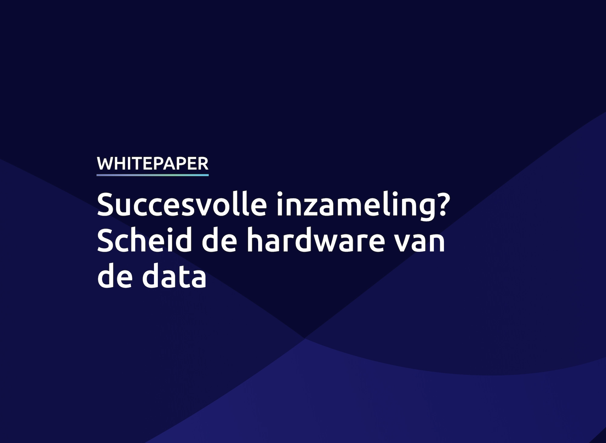 Whitepaper waarom het scheiden van containers en sensordata cruciaal is voor slim inzamelen