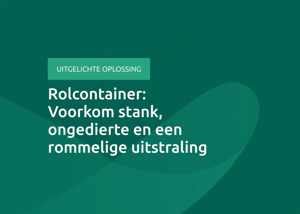 Afvalbeheer recreatiepark door TWS Benelux